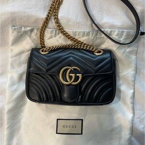 Authentic Gucci marmont mini bag